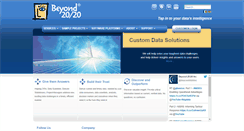 Desktop Screenshot of beyond2020.com
