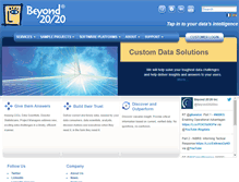 Tablet Screenshot of beyond2020.com